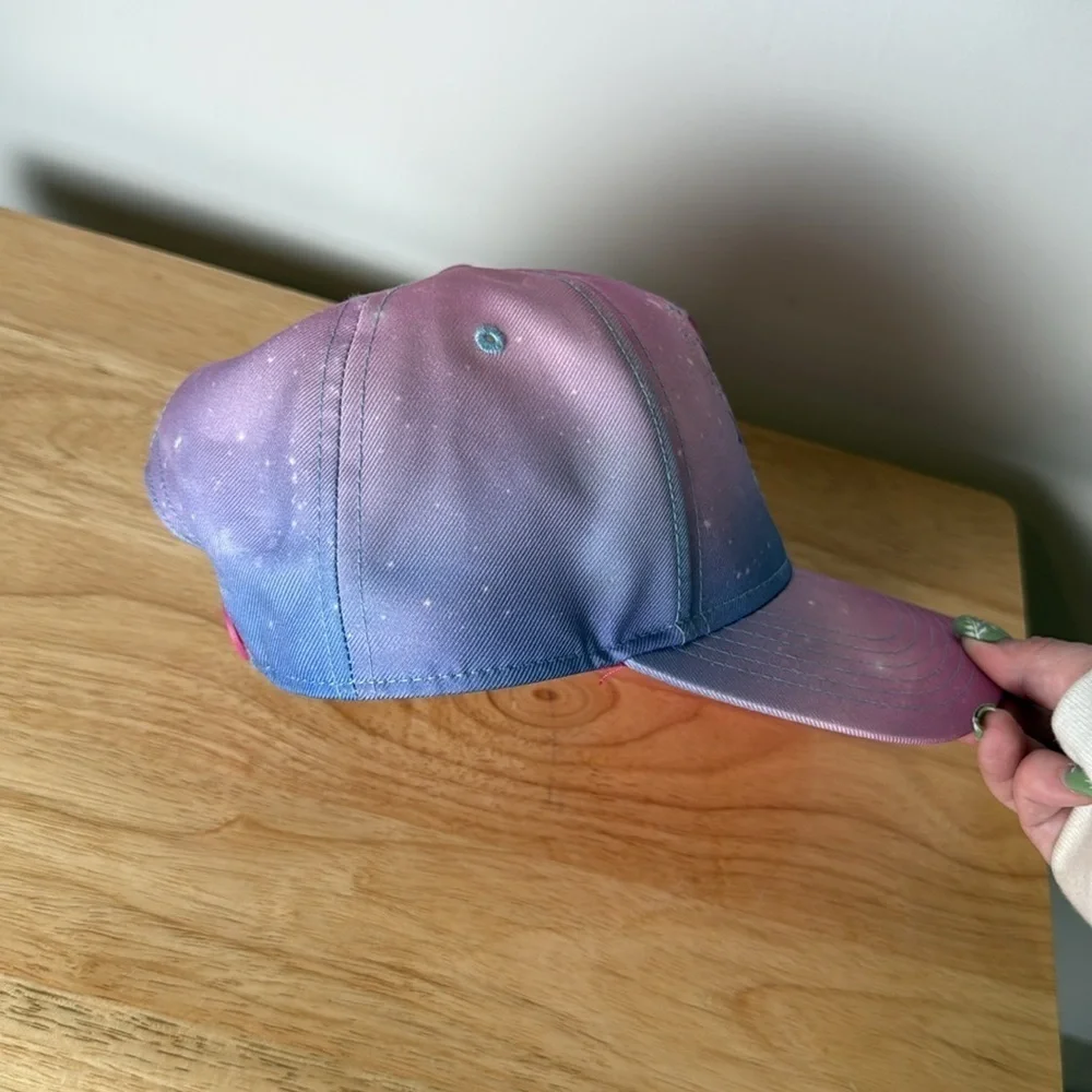 Sweet Mayhem The Lego Movie Youth OSFM Snap Back Cap Hat Pink/Violet Adjustable